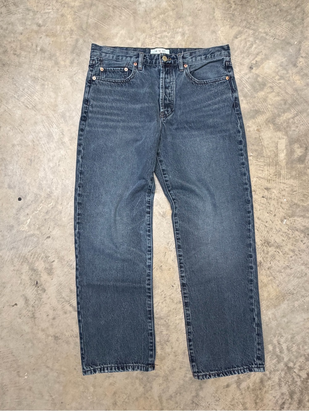 We The Free Women's Straight Leg Dark Blue Jeans